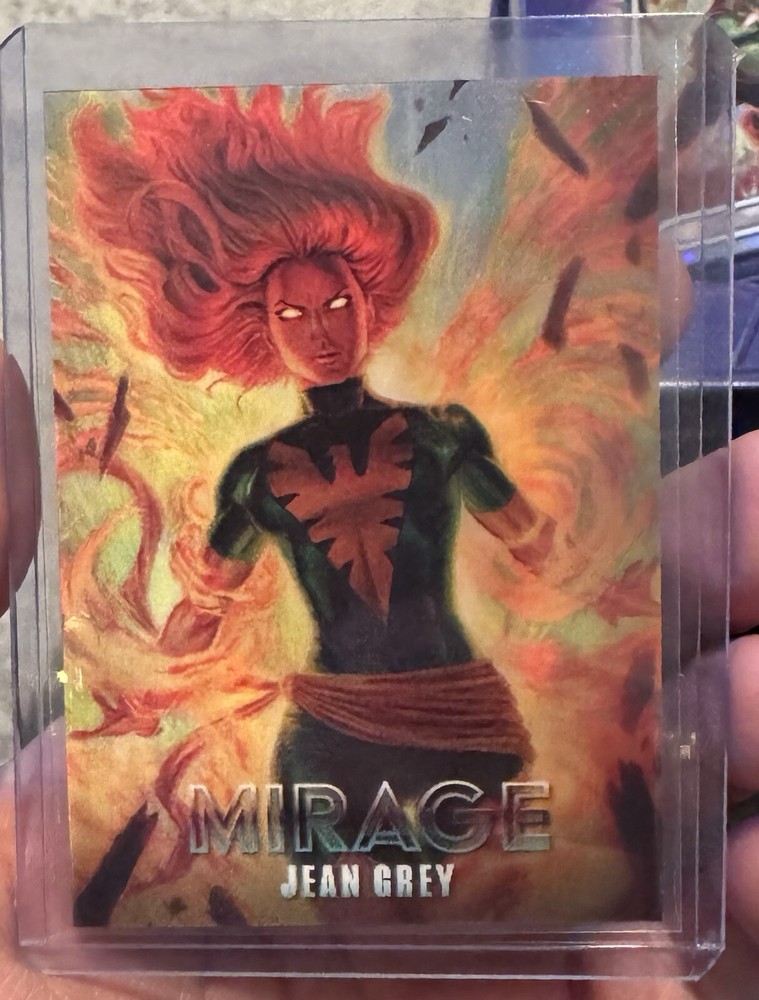2024 Marvel Masterpieces - Mirage - Love Triangle, Jean Grey, Wolverine, Cyclops