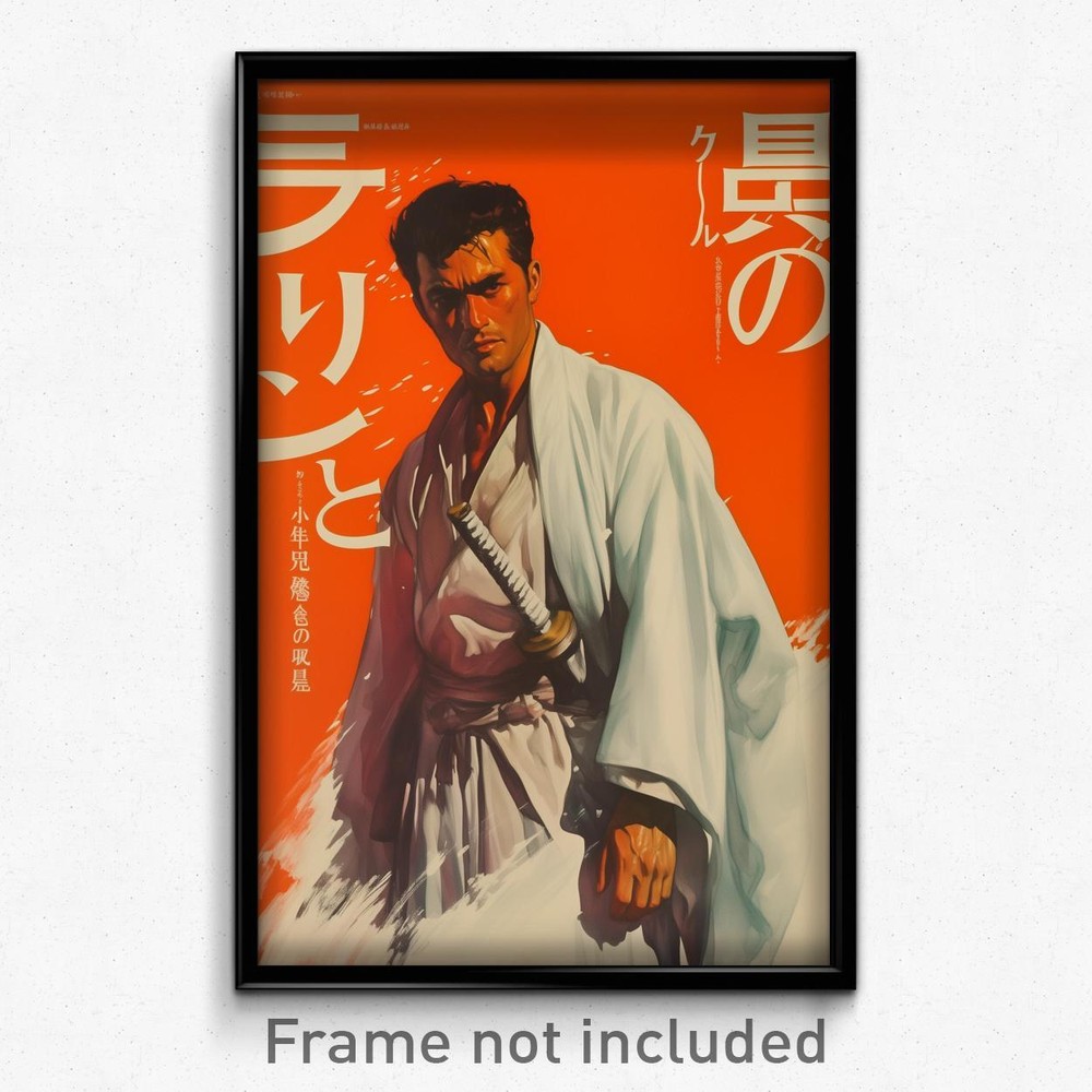 Intriguing Indonesian Movie Poster White Robe Print Ad