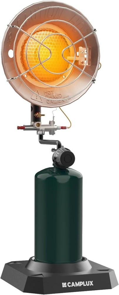 Portable Propane Heater 15,000 BTU, Outdoor Infrared Heaters for Camping, Garage