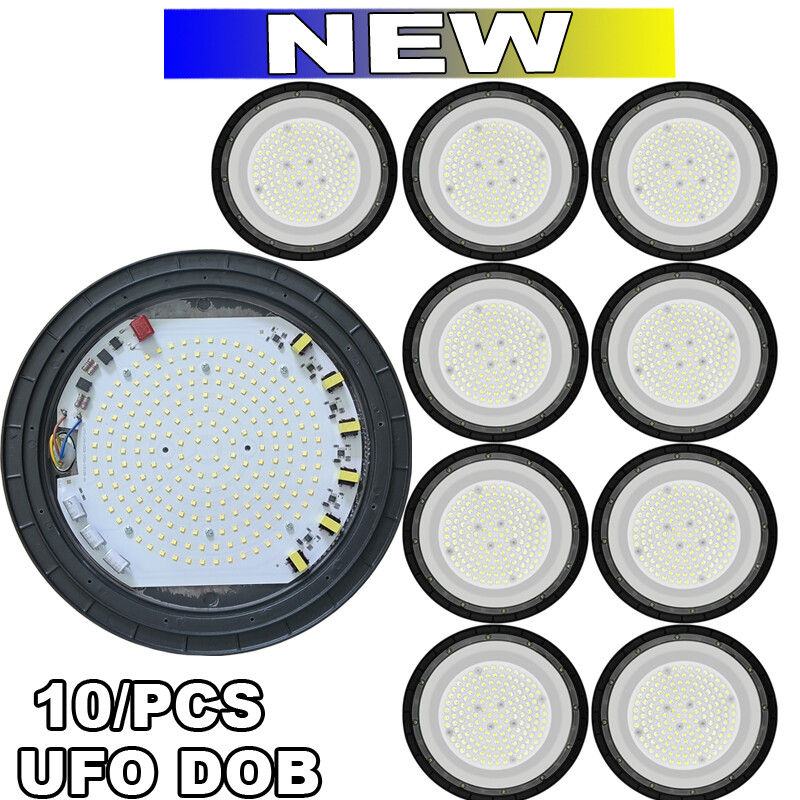 300W UFO led high bay light 10PACK Factory Commercial Light Fixtures 6500K