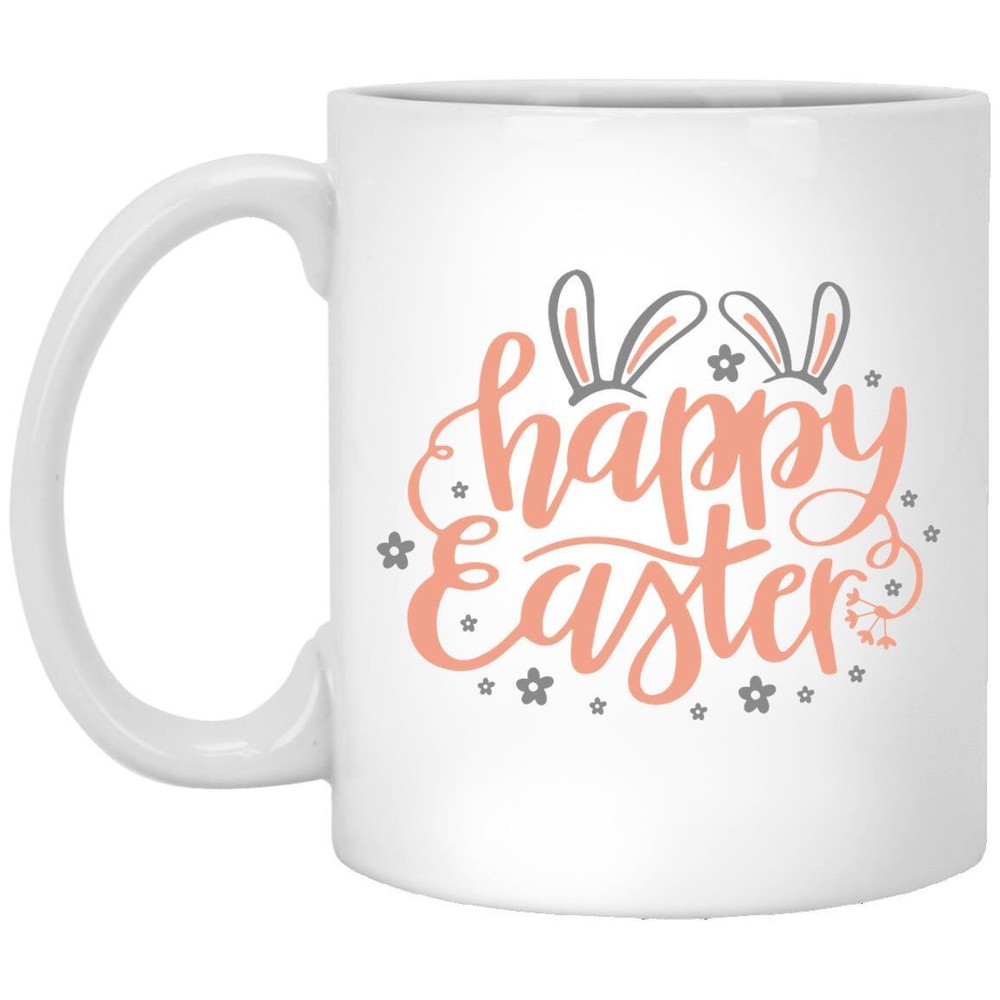 Easter Mug Happy Easter Coffee Mugs Gift For Mom Dad Grandma Grandpa Brother