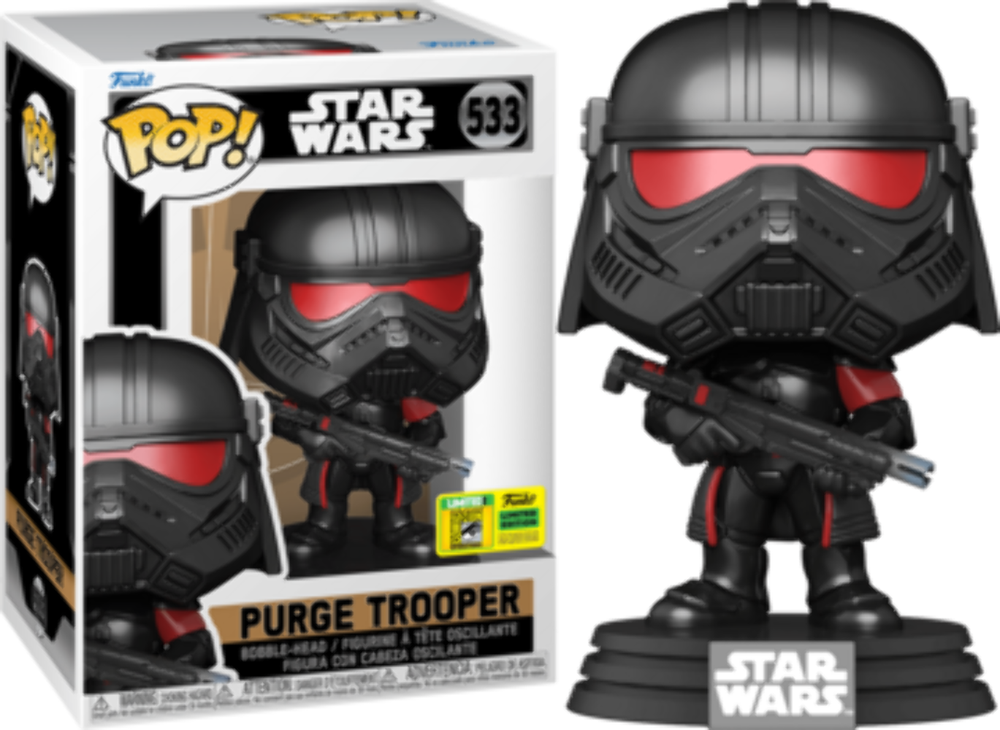 Funko POP! Star Wars: Purge Trooper (2022 SDCC)(Damaged Box) #533