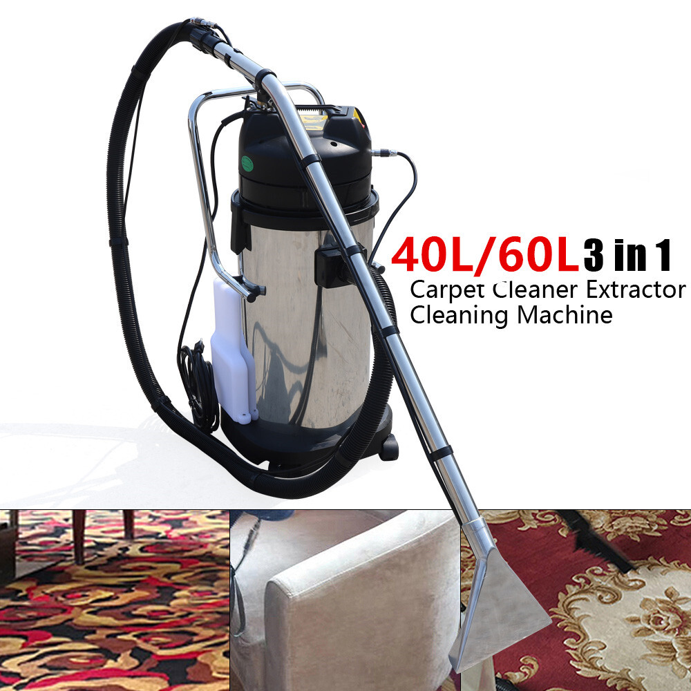 40/60L Carpet Cleaning Machine Car Detailing Commercial Carpet Cleaner Extractor