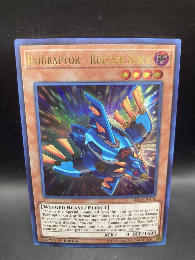 Raidraptor Rudder Strix BLLR-EN014 1st Edition Battles of Legend Lights Revenge