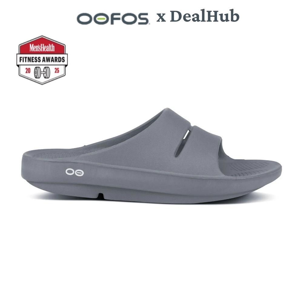 Men's OOahh Slide Sandal - Slate- NEW SALE!!!