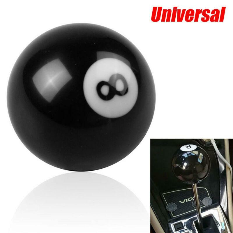 Universal Black & White 8 Ball Billiard Car Gear Shift Knob