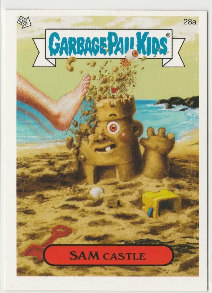 Sam Castle Garbage Pail Kids GPK 2007 ANS6 Series 6 Card #28a