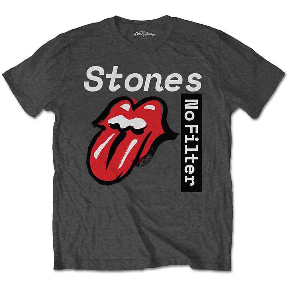 The Rolling Stones No Filter Text T Shirt