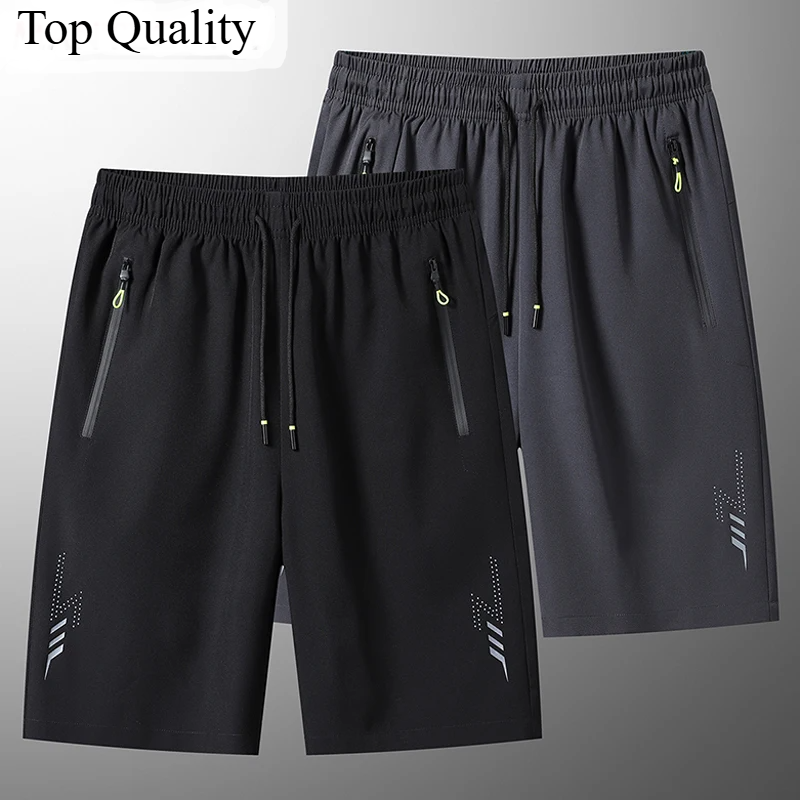 Mens Running Shorts Deep Pockets Breathable Athletic Gym Fitness Sports Casual