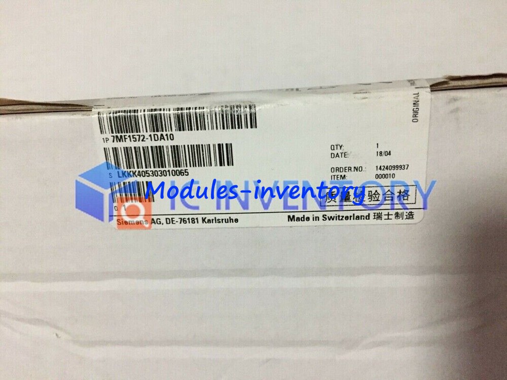 1PCS Brand New SIEMENS 7MF1572-1DA10 replace of 7MF1570-1DA01 7MF15701DA01