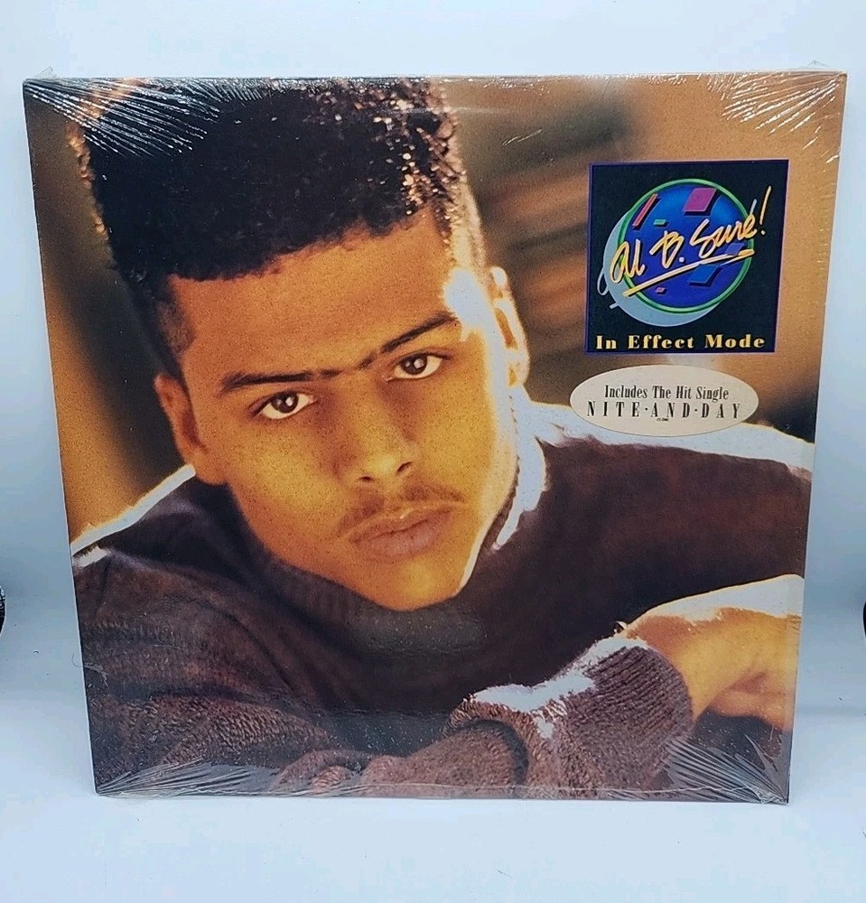 AL B SURE In Effect Mode VG++ VINYL W/HYPE STICKER In Shrink!