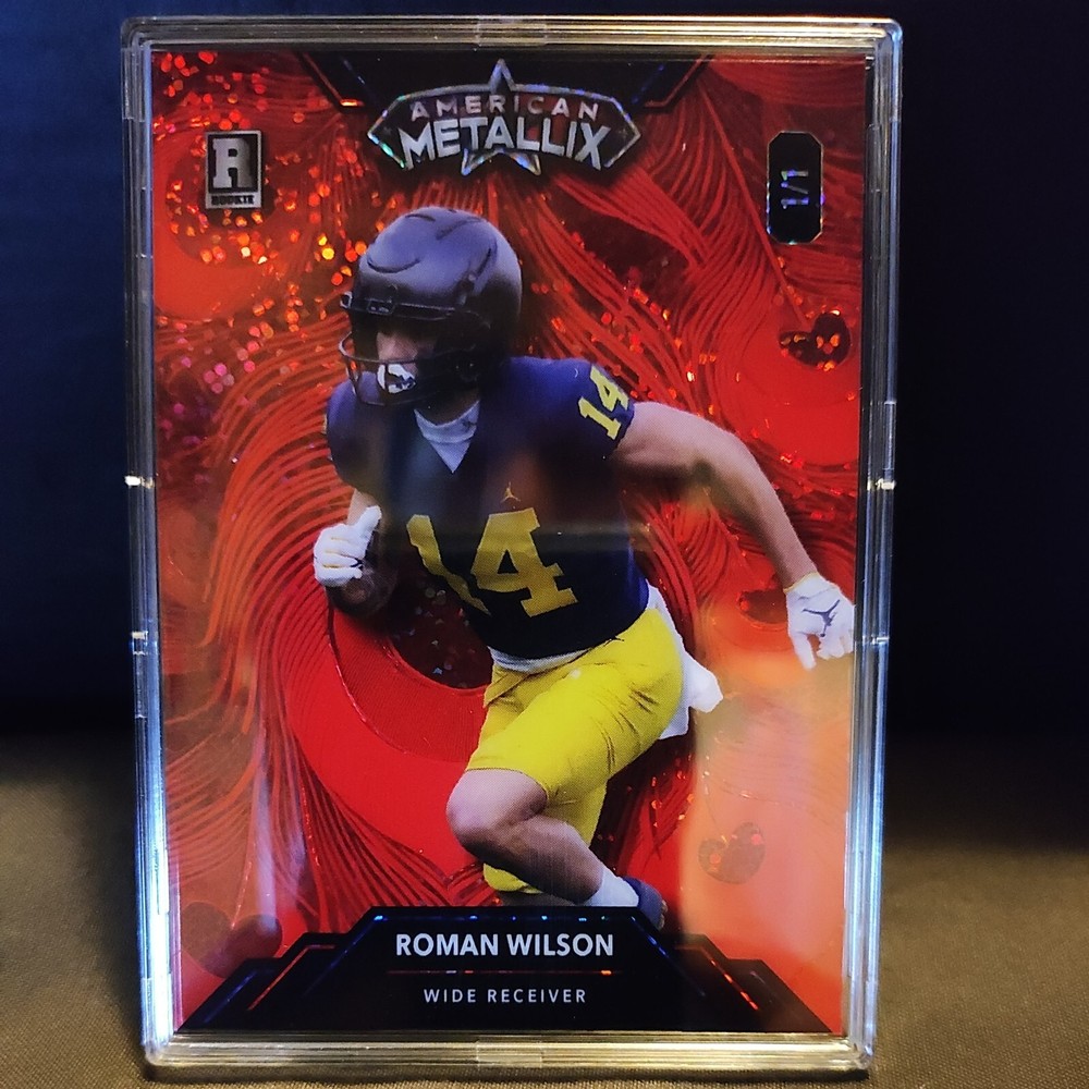 2023 Wild Card American Metallix Roman Wilson RC 1/1 🔥