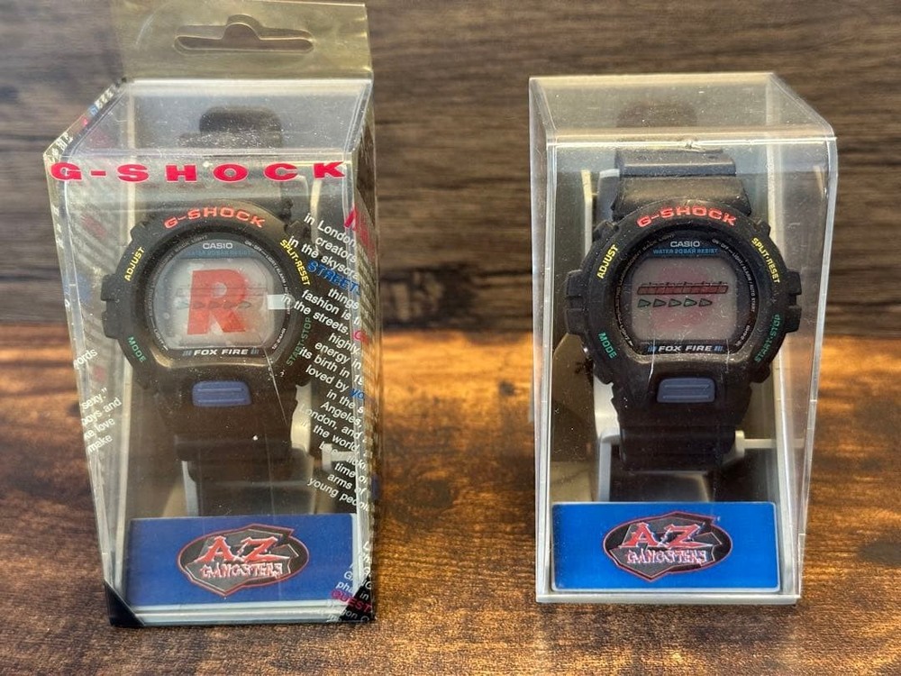 G-Shock A/Z Gangster DW-6600 Limited 2pcs Vintage Unused Collectible