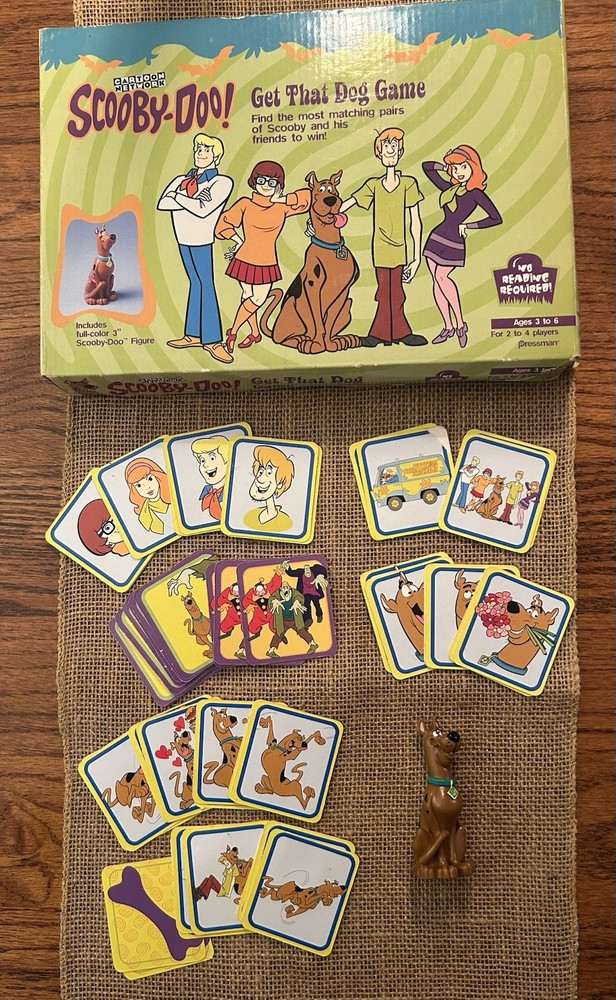 Cartoon Network Scooby Doo Fun Matching Card Game for Kids