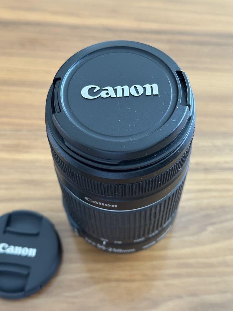 Canon EF-S 55-250mm f/4-5.6 IS II DSLR Zoom Lens Used with Image Stabilization  