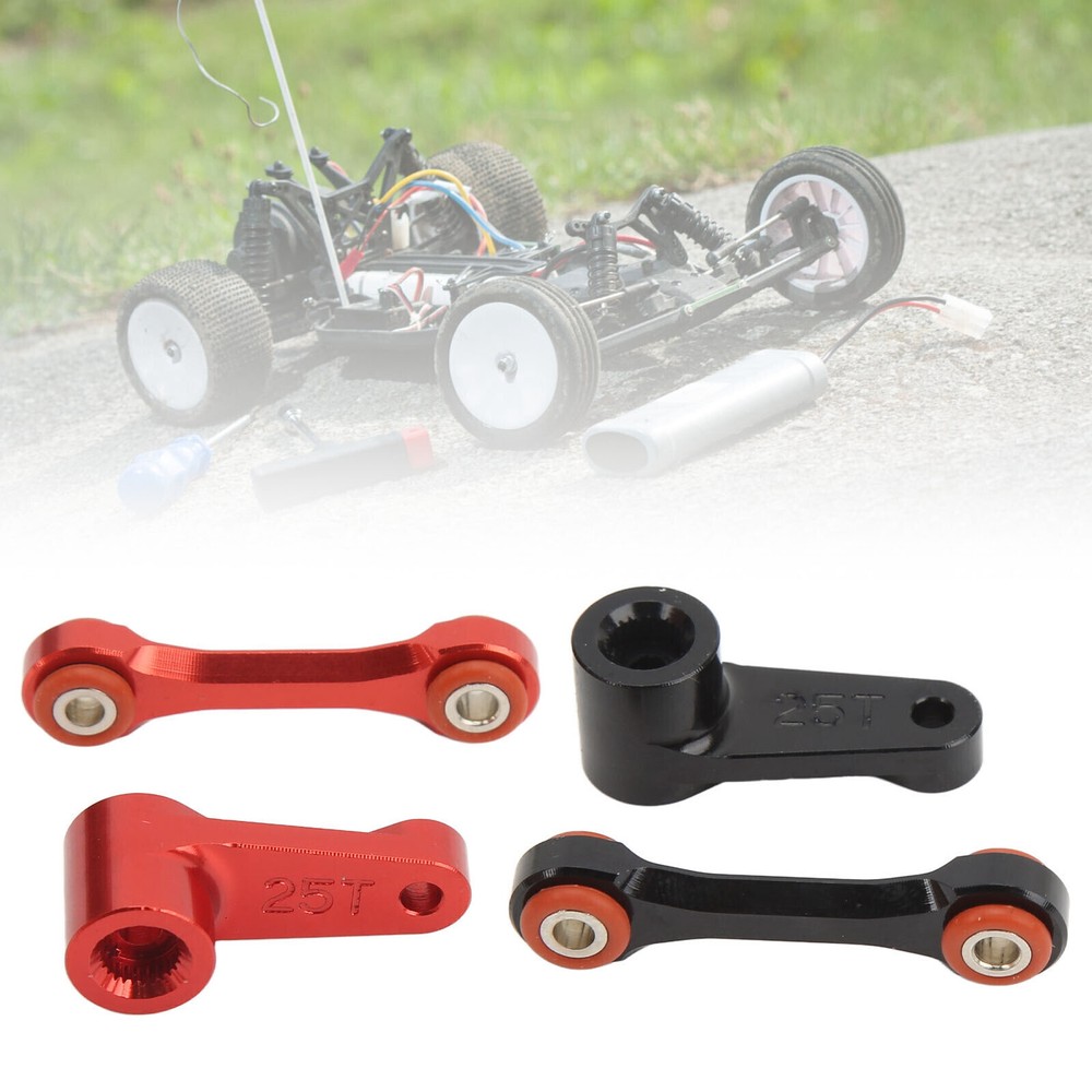 25T Aluminum Alloy Servo Steering Arm Pull Rod for Professional RC Models