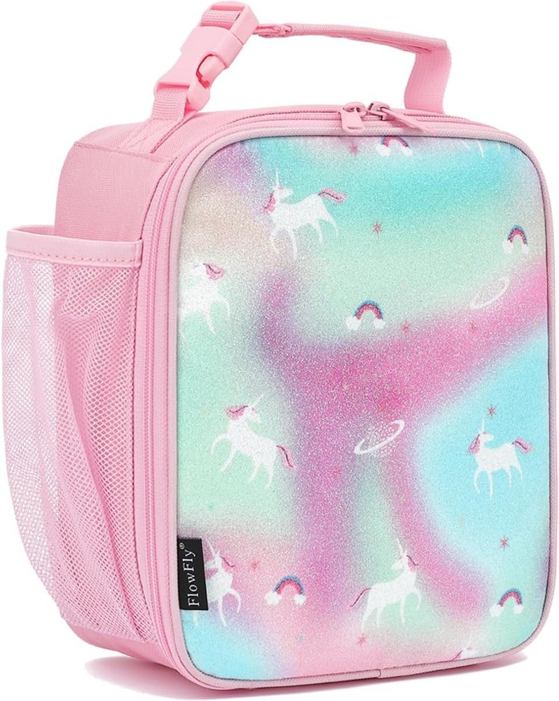 Insulated Kids Lunch Box Thermal Cooler Bag for School Meals-image