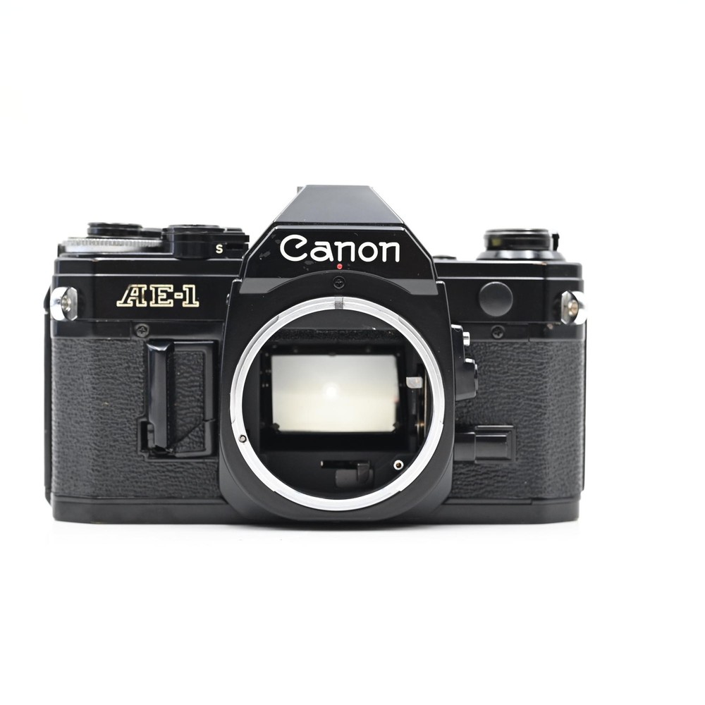 Canon AE-1 SLR Film Camera Body Black AE1 *Read #664Roberts Camera - Photo Industry Leader since 1957!