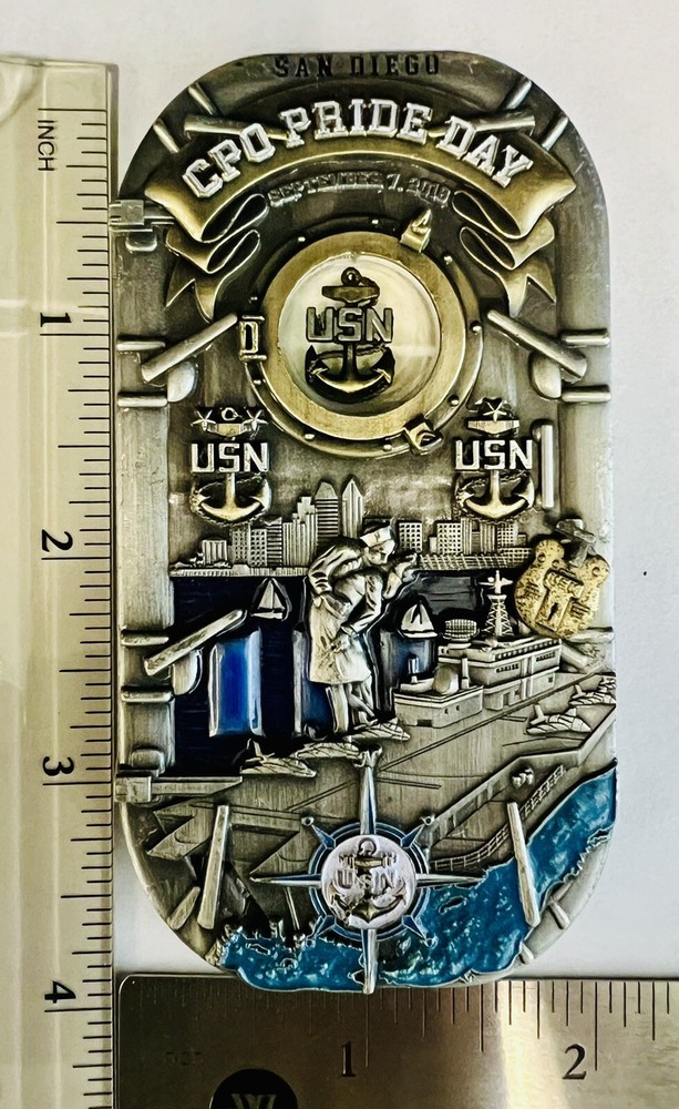 2018 U.S. Navy Chief Petty Officer CPO Pride Day Challenge Coin-image