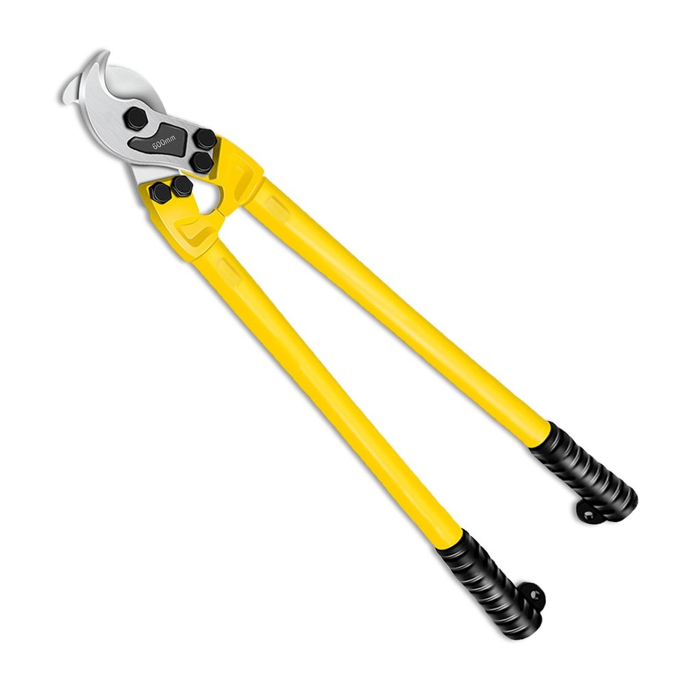 24-Inch Heavy Duty Carbon Steel Cable Cutter for Wire Rope and Aluminum