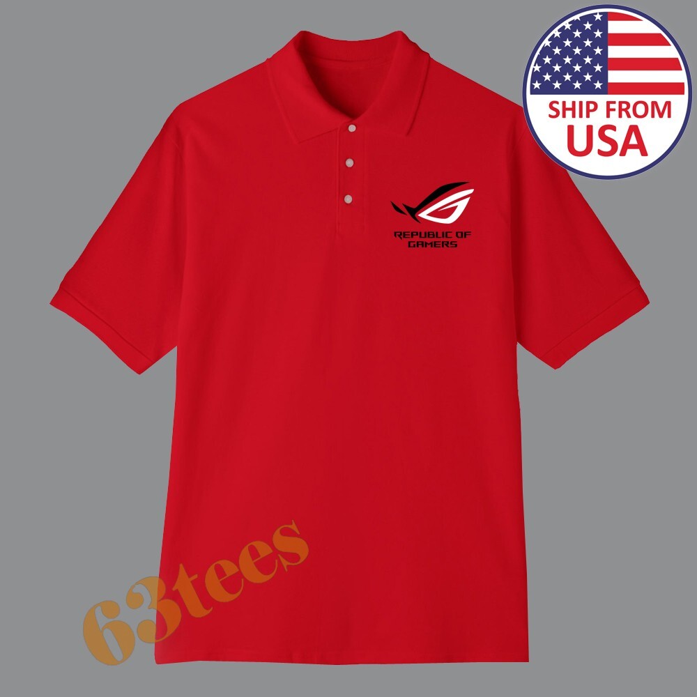 ASUS ROG Republic of Gamers Men's Printed Red Size S-3XL