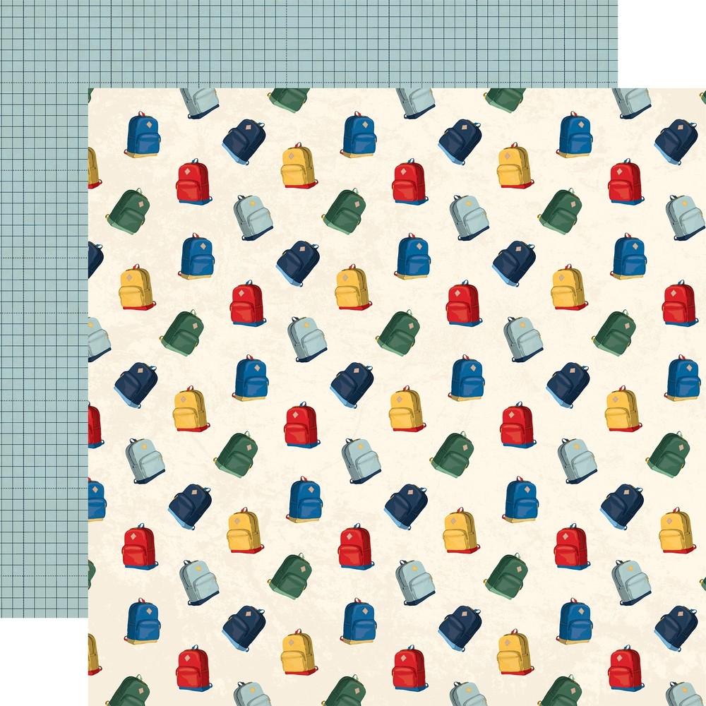 Cartulina de doble cara de regreso a la escuela 12