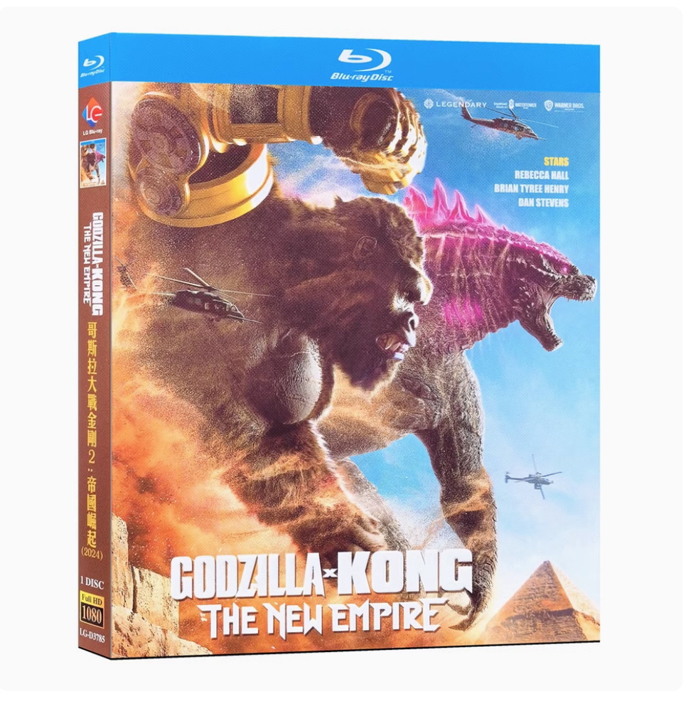 Godzilla x Kong: The New Empire (2024Movie TV Film 1-Disc All Region New Box Set