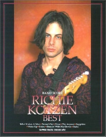 RICHIE KOTZEN BEST BAND SCORE JAPAN GUITAR book form JP
