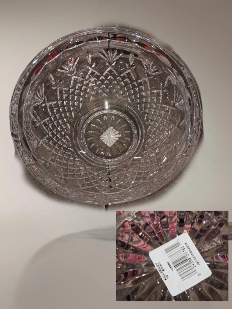 Elegant Waterford Killarney 10-Inch Footed Bowl in Great Condition