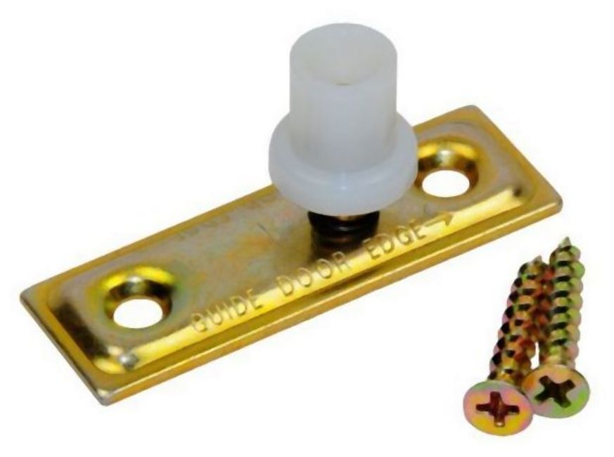 Johnson Hardware JH1705 Universal Channel Guide for Sliding and - White