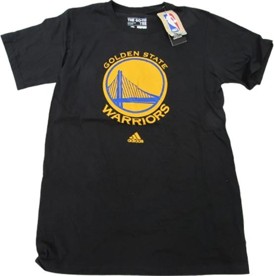 New-Minor-Flaw Golden State Warriors Mens Sizes S-XL Adidas Black Shirt