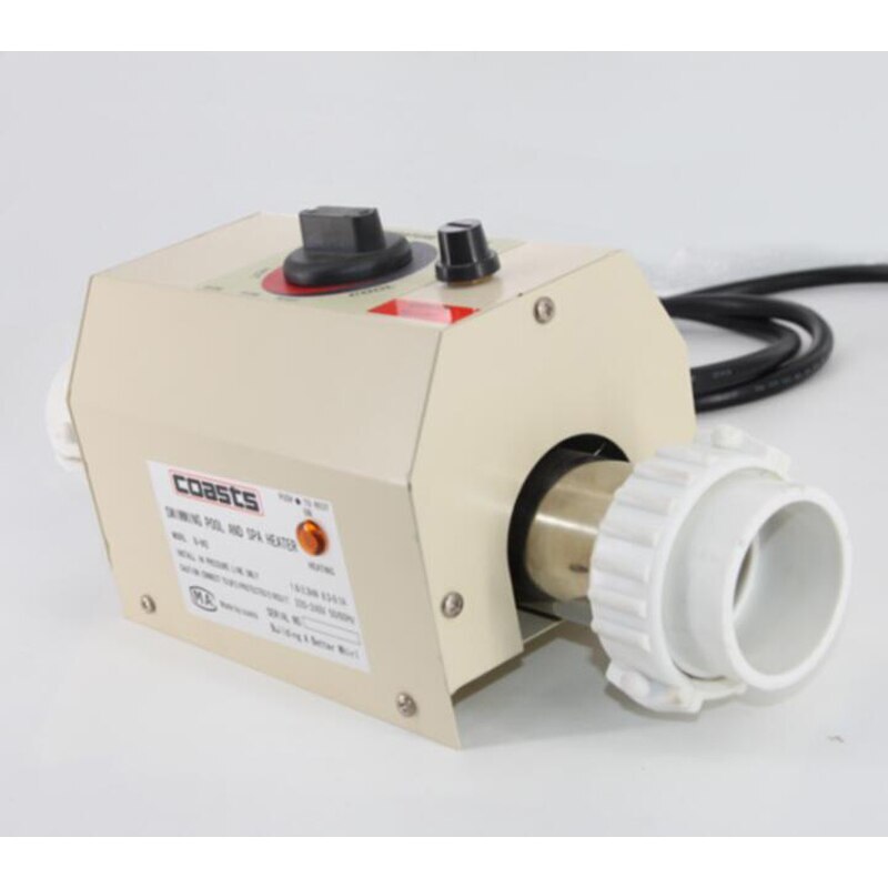 220V 3KW B-M3 Thermostat Heater for Pool Bath SPA Water Heating