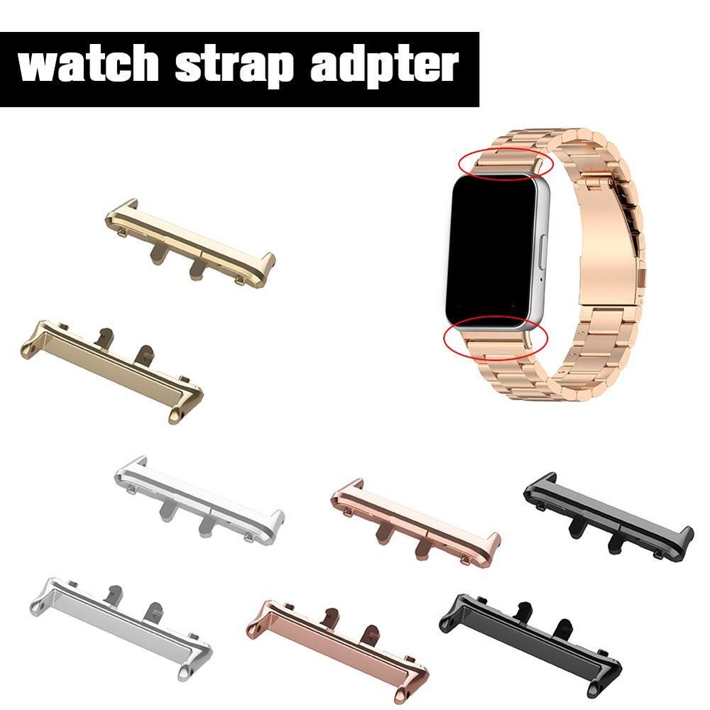 Watch Strap Adpter For Galaxy Fit 3 Watchband Strap Connector Bracelet P9E5 ι)