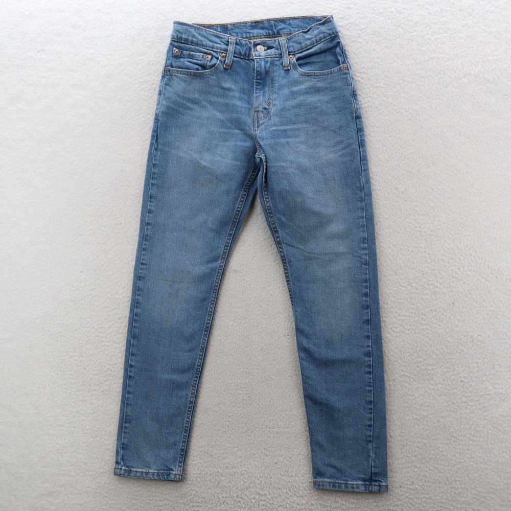 Levi’s Jeans Men's 28X30 Blue 512 Slim Taper Stretch Medium Wash Preppy Grunge