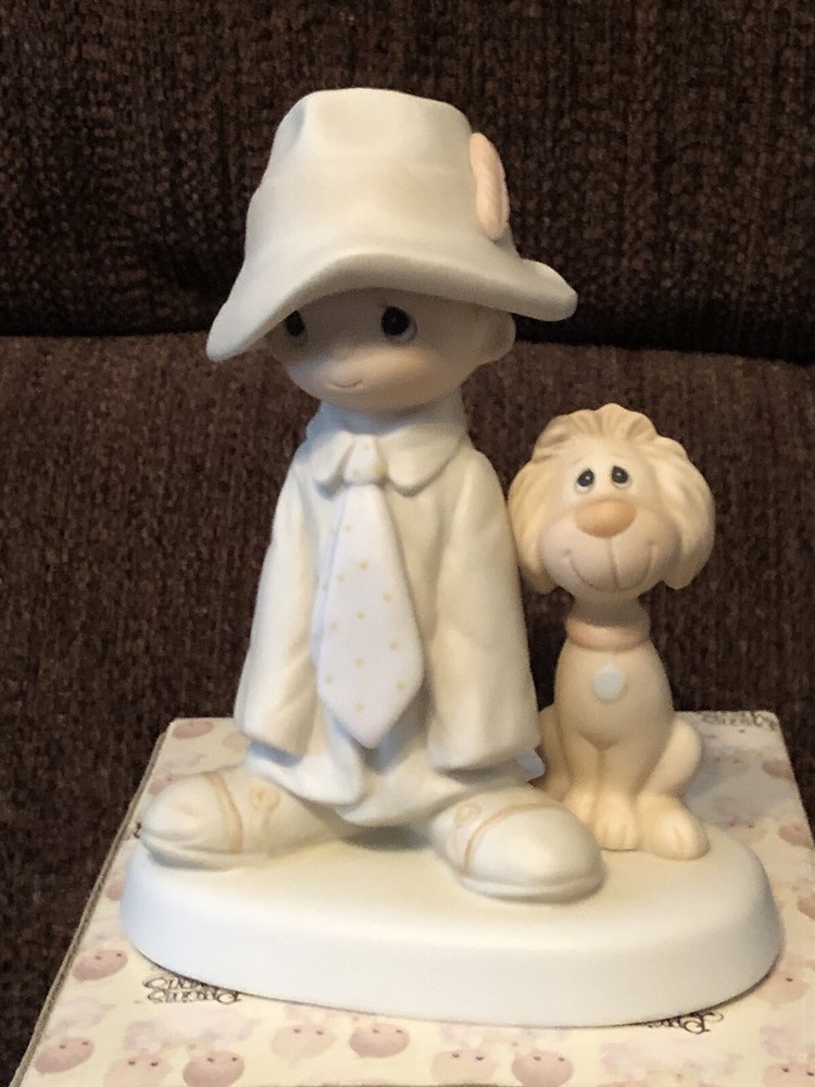 Precious Moments 1980 Special Dad Figurine E-5212 Jonathon David