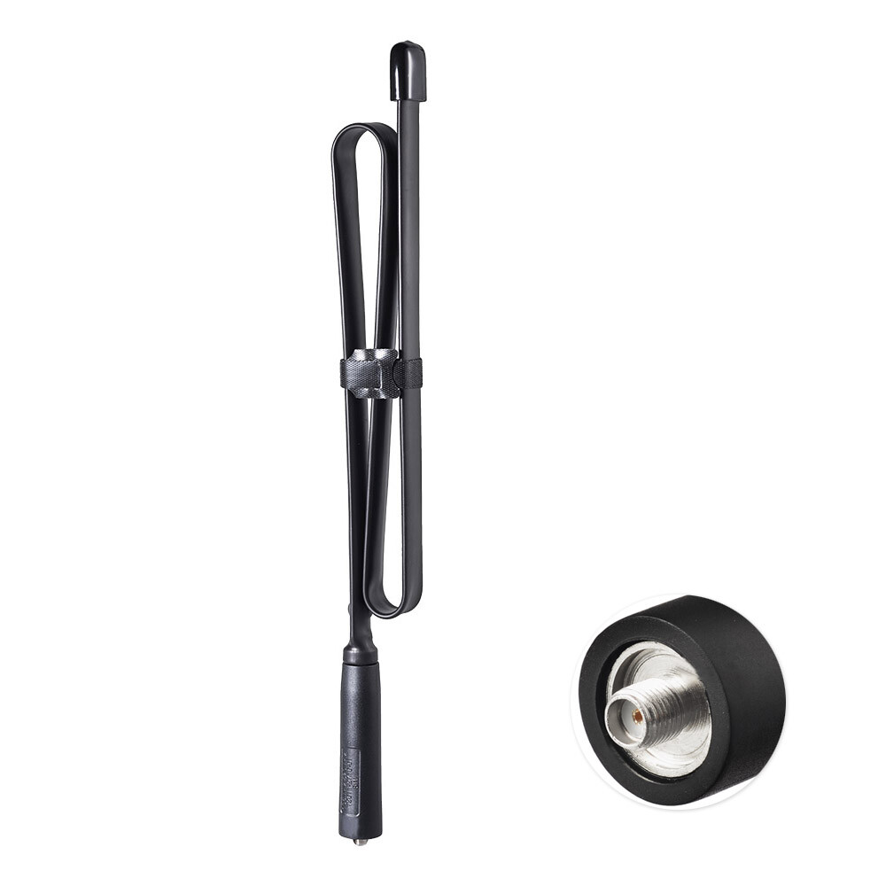 VHF UHF Dual Band SMA Female Antenna Aerial for BF-F8HP UV-5R UV-82 BF-888S GT-3