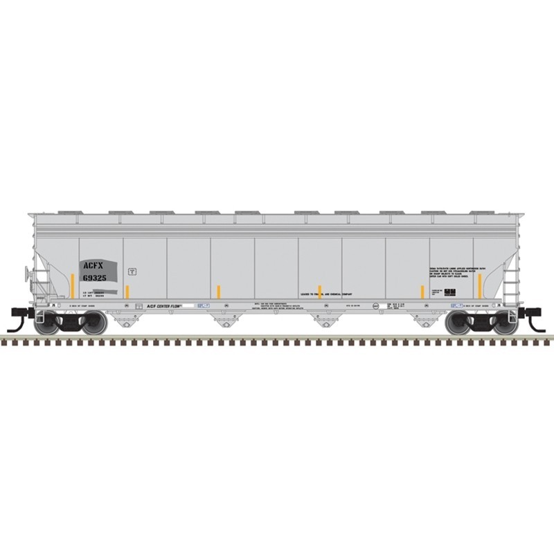 Atlas N Scale 50006979 ACF 5800 Centerflow Covered Hopper ACFX Road # 69325