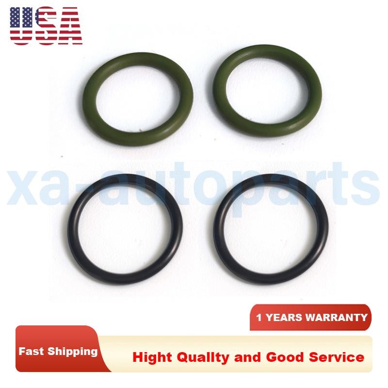 4pcs Turbocharger Oil Water Coolant Line Gasket O-Ring Kit For BMW X5 xDrive35i