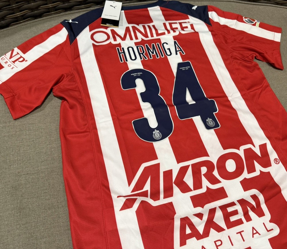 25-26 Puma Chivas Guadalajara Armando Gonzalez Jersey Size 4xl (fits like 2xl)