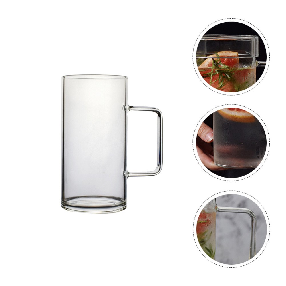 700ml High-Temp Resistant Office Mug with Handle