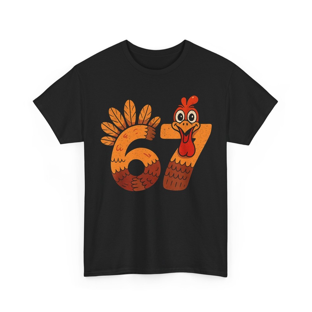 67 Meme Humor 6-7 Funny Six Seven Thanksgiving Turkey 6 7 T-Shirt