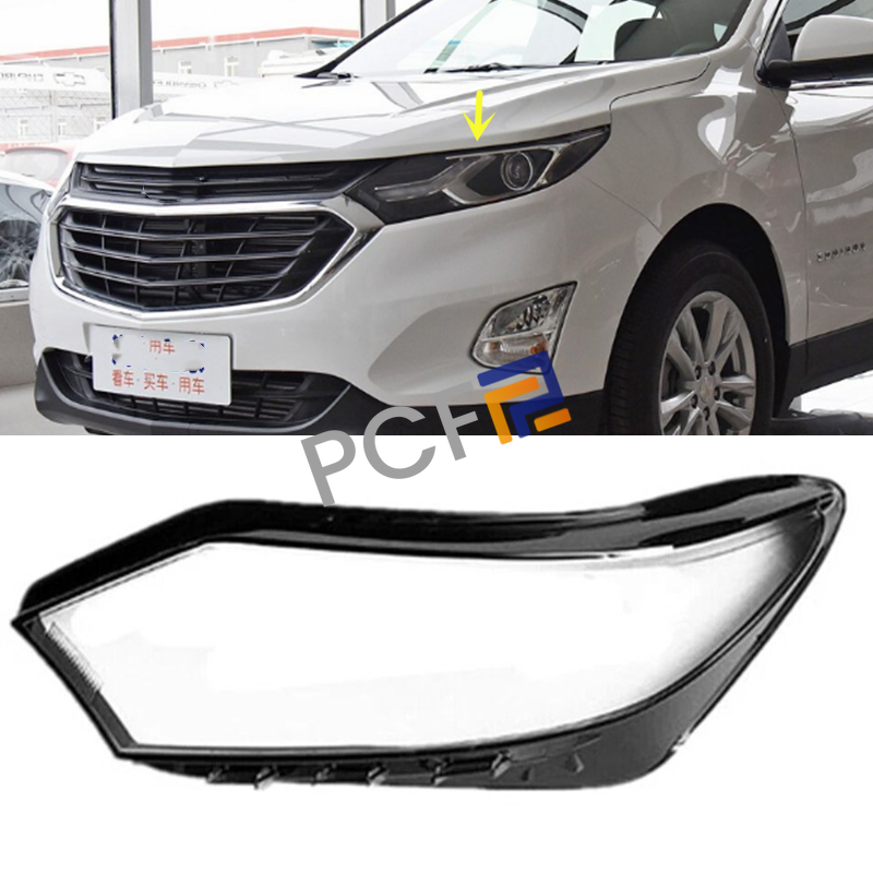 For Chevrolet Equinox 18-21 Clear Headlight Lens Housing Shell Cover Left Side