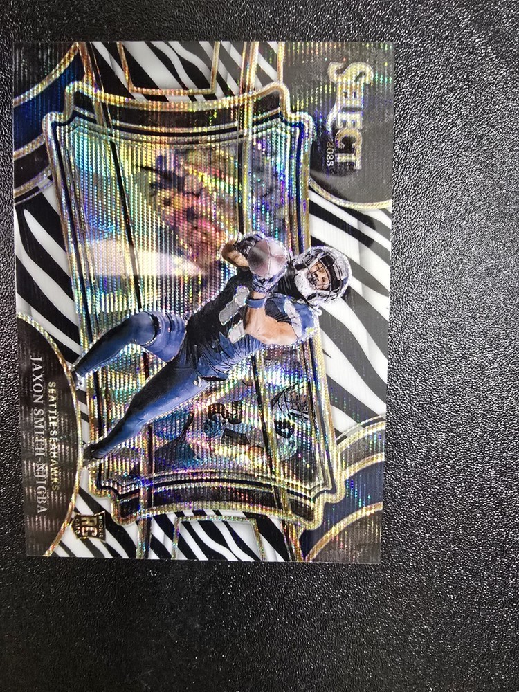 2023 Panini Select - Jaxon Smith-Njigba Field Level Zebra