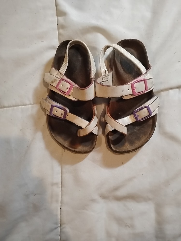 Wonder Nation Girls Strappy Toe Sandals Size 9