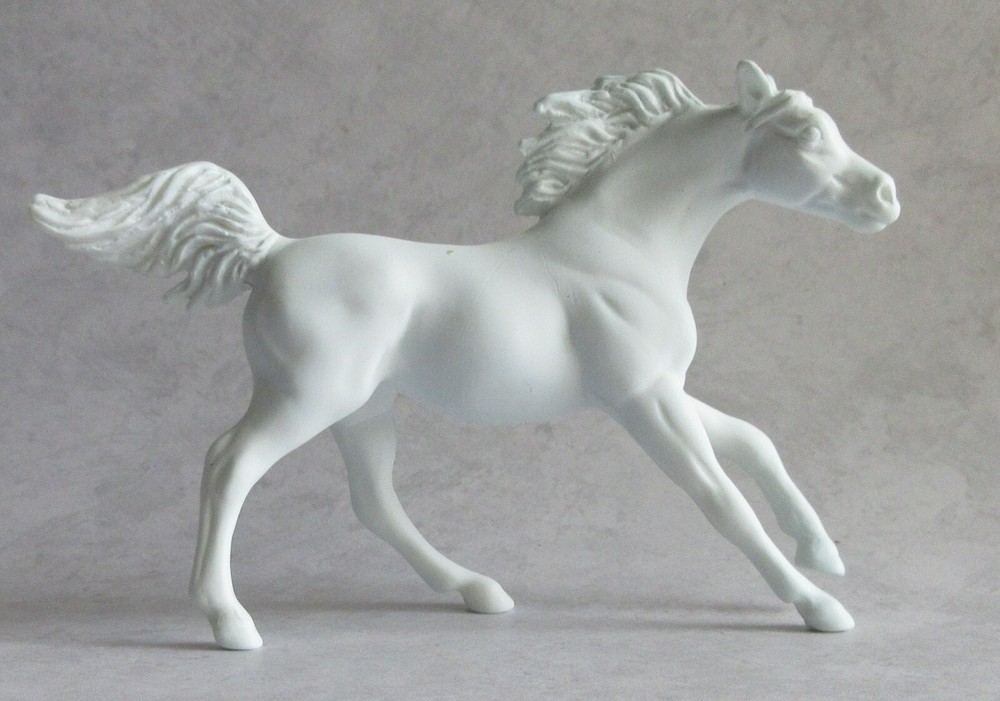 Breyer Stablemates G4 Arabian Endurance Unpainted Grey Cast Primed Fun Day Horse-image
