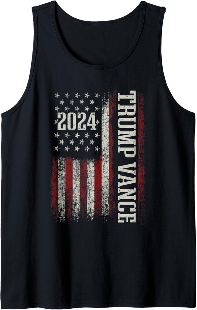 Trump Vance 2024 President Trump Supporter Re-Election Tank Top