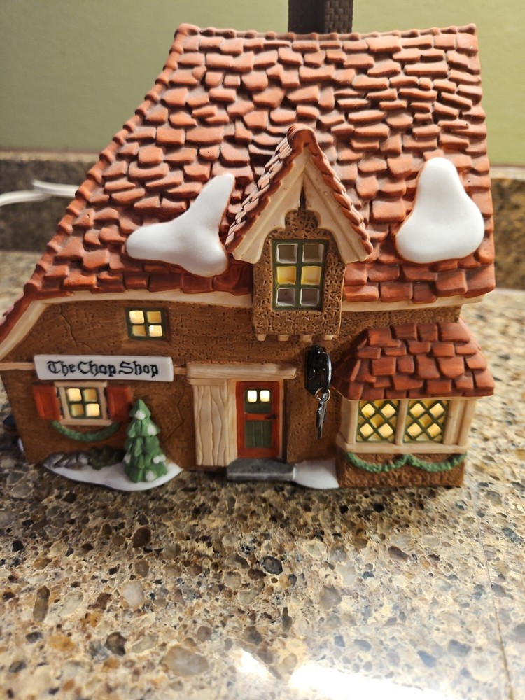DEPT 56 Dickens Village The Chop Shop Collectible 1995 NIB
