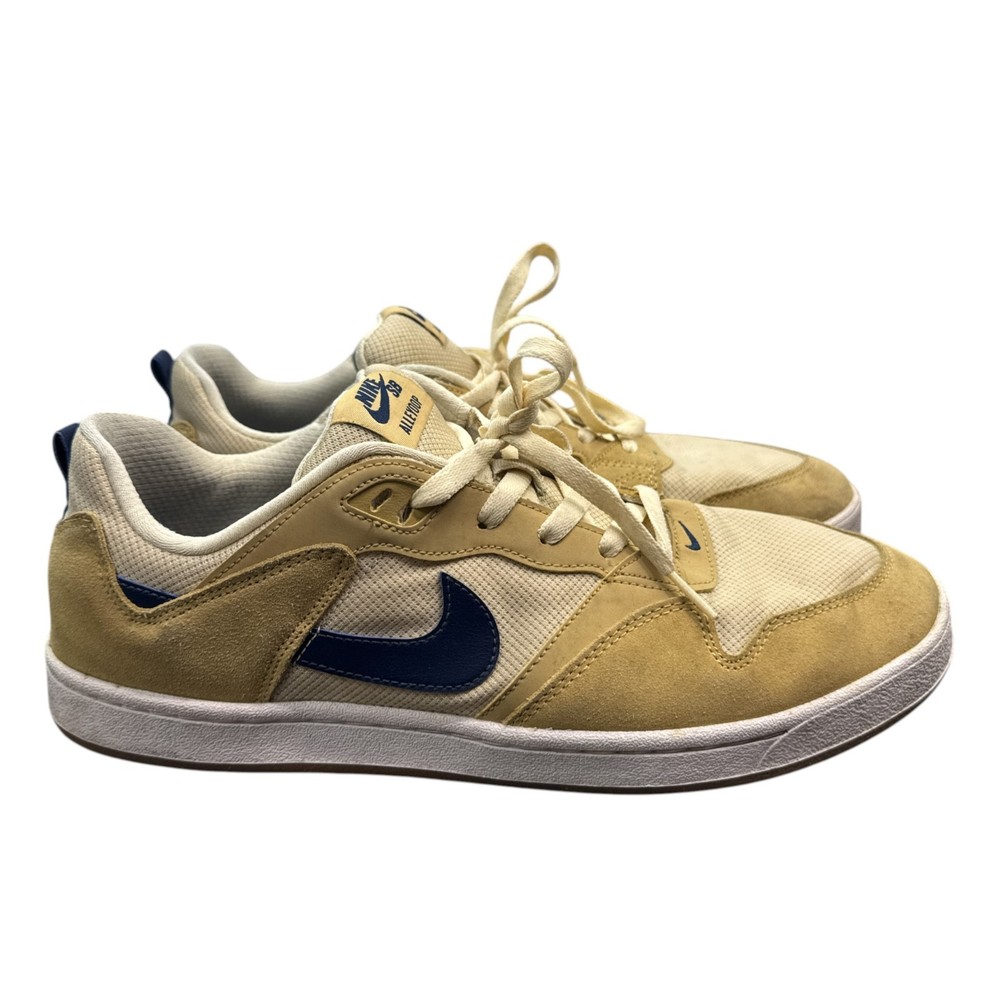 Nike SB Shoes Mens 13 Alleyoop Club Gold Midnight Navy Dunk CJ0882-700