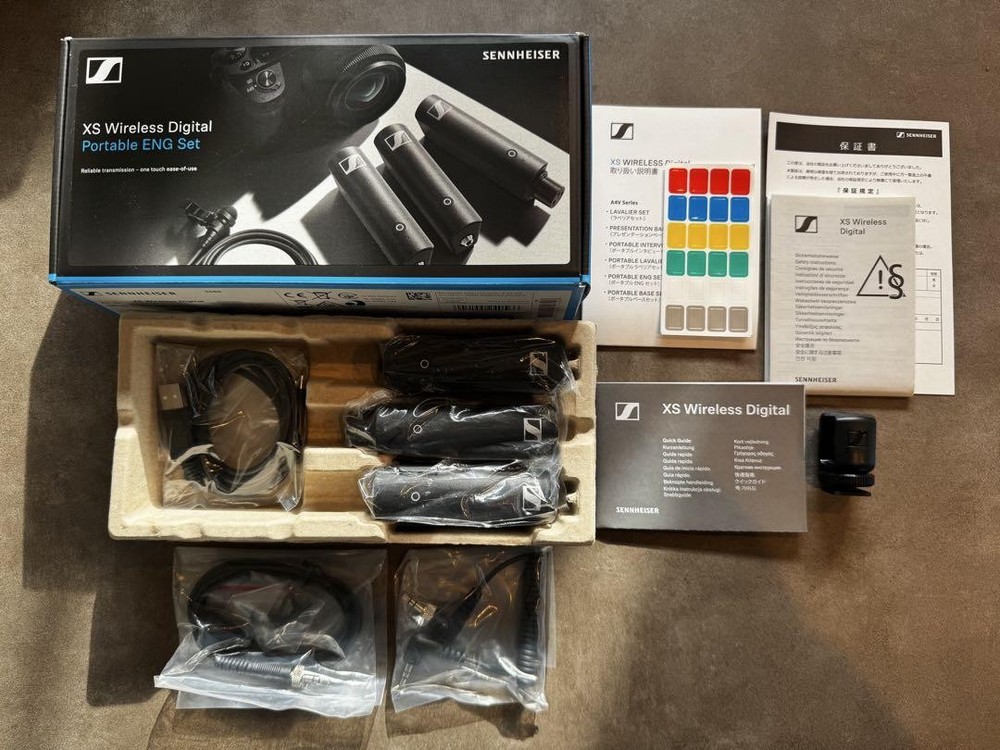 SENNHEISER XSW-D Portable ENG Wireless Mic Set Japan Import