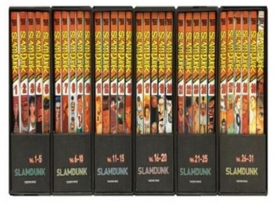 Slam Dunk Original BOX Vol. 1-31 Complete Series - KOREAN ver. / EXPRESS